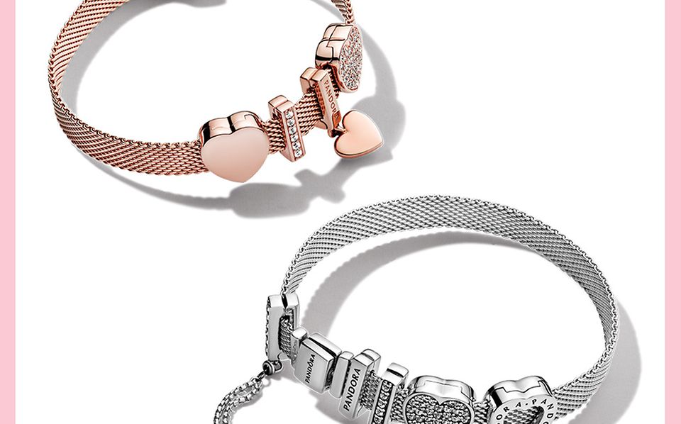 Pandora Moments Snake Chain Slider Bracelet - Charm India | Ubuy