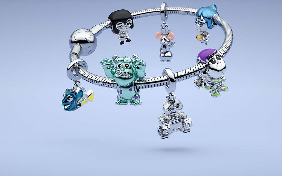 Pokémon Jewelry - Charms: Mudkip Sterling Silver Dangle Charm | Pokémon  Center Official Site