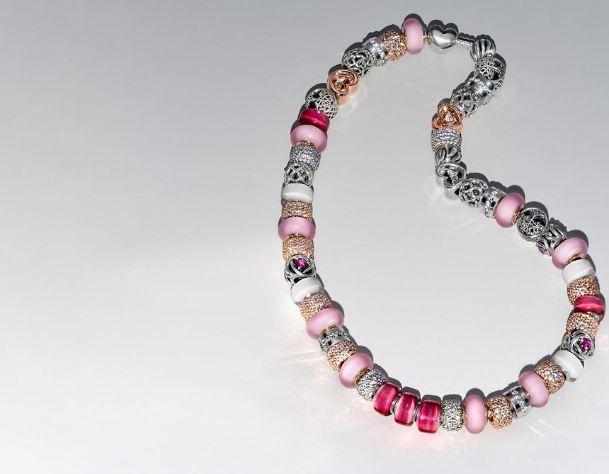 Pura Vida Bracelets Dash of Pink Bracelets, Set of 5 | Bloomingdale's
